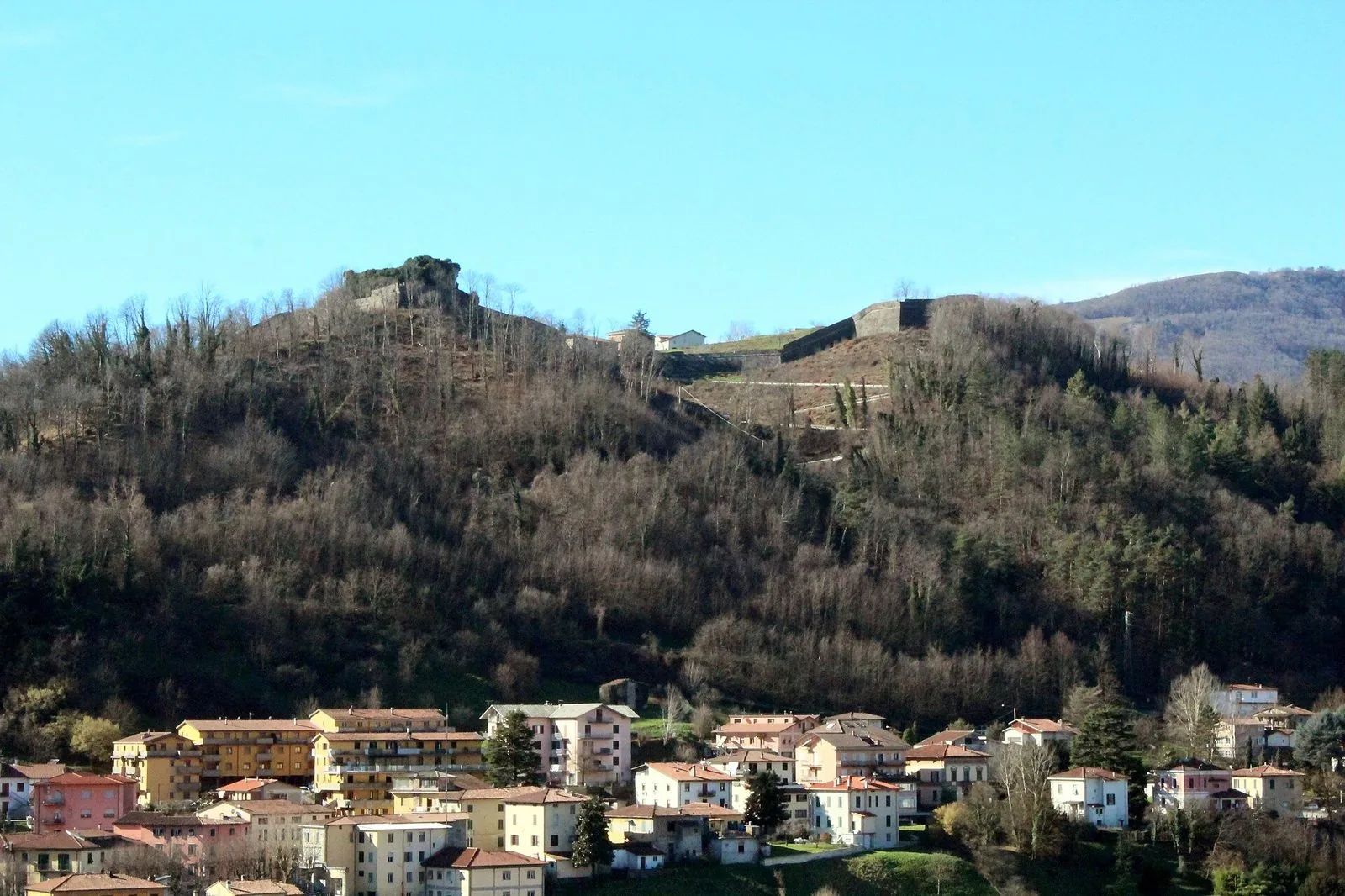 La Fortezza di Mont'Alfonso sopra Castelnuovo di Garfagnana