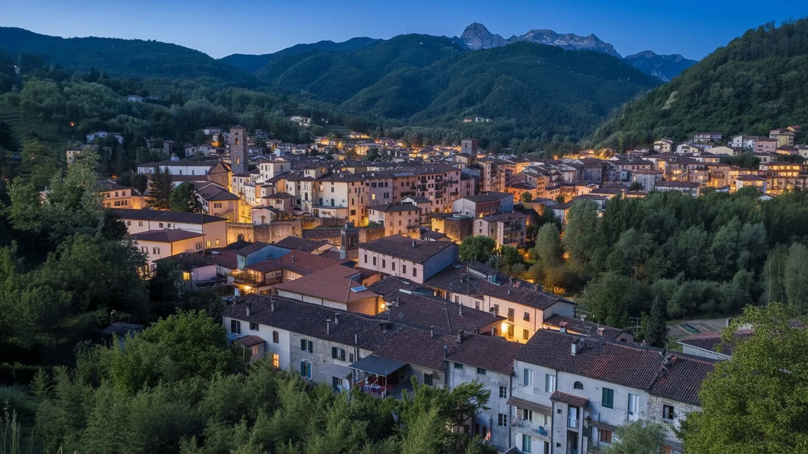 Casa vista lago la Rosella, Pieve Fosciana (Toscana)