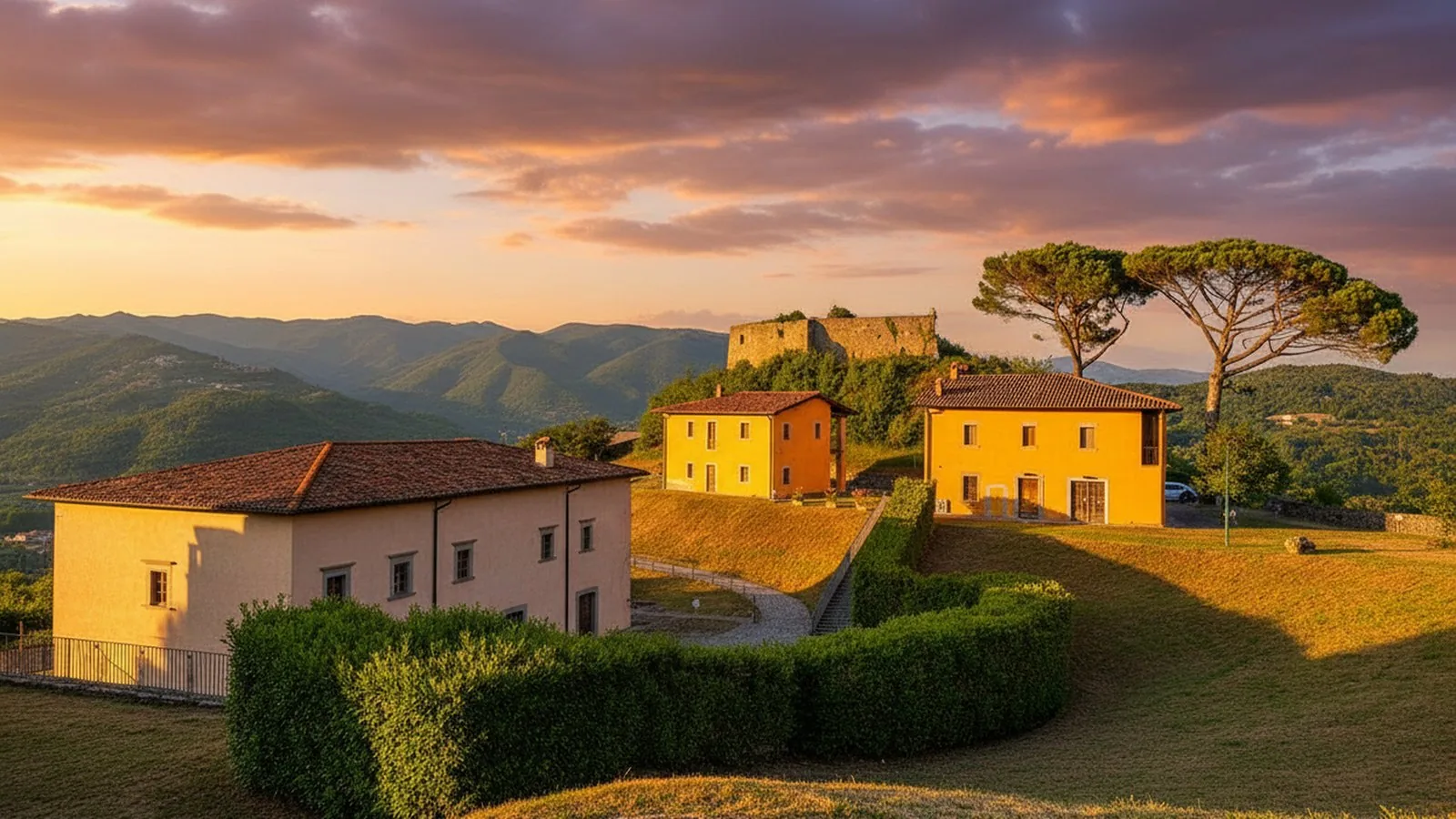 Casa vista lago la Rosella, Pieve Fosciana (Toscana)